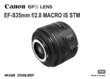 Canon EF-S 35mm f/2.8 Macro IS STM Manuel utilisateur