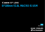 Canon EF 100mm f/2.8L Macro IS USM Manuel utilisateur