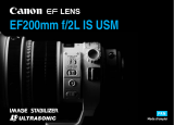 Canon EF 200mm f/2L IS USM Manuel utilisateur