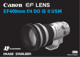 Canon EF 400mm f/4 DO IS II USM Manuel utilisateur