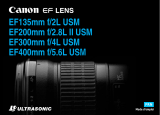 Canon EF 400mm f/5.6L USM Manuel utilisateur