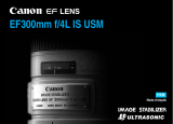 Canon EF 300mm f/4 L IS USM Manuel utilisateur