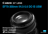Canon EF 70-300mm f/4.5-5.6 DO IS USM Manuel utilisateur