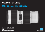 Canon EF70-200mm F4L IS II USM Manuel utilisateur