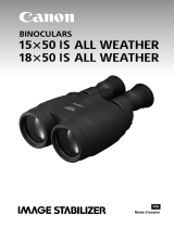 Canon 15x50 IS All Weather Manuel utilisateur