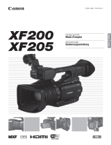Canon XF200 Manuel utilisateur
