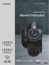 Canon LEGRIA HF M506 Manuel utilisateur