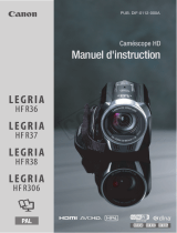 Canon LEGRIA HF R37 Manuel utilisateur