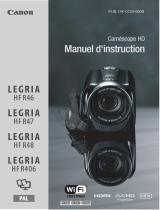 Canon LEGRIA HF R406 Manuel utilisateur
