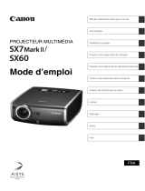 Canon XEED SX60 Manuel utilisateur
