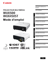 Canon XEED WUX450ST Manuel utilisateur