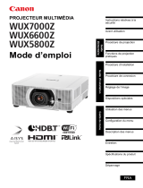 Canon XEED WUX7000Z Manuel utilisateur