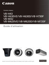 Canon VB-M720F Manuel utilisateur