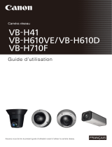Canon VB-H710F Manuel utilisateur
