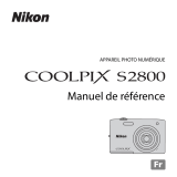Nikon COOLPIX S2800 Le manuel du propriétaire