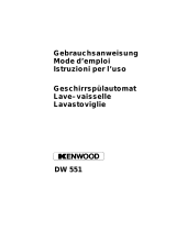 Kenwood DW551 WS Manuel utilisateur
