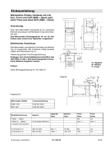 Electrolux MEGF 11-289/55.3INOX Guide d'installation