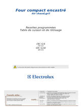 Electrolux EBCGL60WE Recipe book