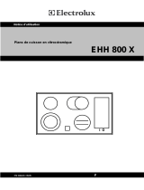 Electrolux EHH800X Manuel utilisateur