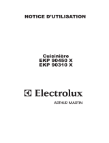ARTHUR MARTIN ELECTROLUX EKP90450X Manuel utilisateur