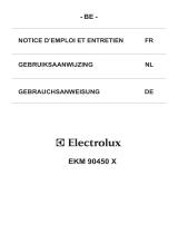 Electrolux EKM90450X Manuel utilisateur