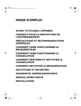 Whirlpool DP185 Mode d'emploi