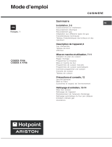 Hotpoint CX65E9 Le manuel du propriétaire
