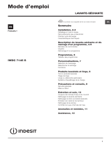Indesit IWDC 7145 S (FR) Le manuel du propriétaire