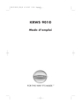 Whirlpool KRWS 9010/1 Le manuel du propriétaire