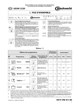 Bauknecht GSXK 5220 SD Mode d'emploi