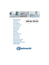 Bauknecht MW 96 SL Le manuel du propriétaire