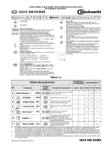 Bauknecht GSXP 300 POWER Mode d'emploi