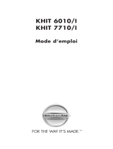 KitchenAid KHIT 6010/I Mode d'emploi