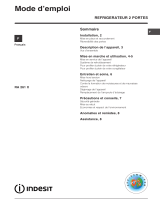 Indesit RA 261 X (FR) Le manuel du propriétaire