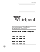 Whirlpool ADN637 Mode d'emploi