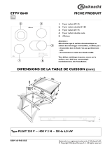 Whirlpool ETPV 8640/IN Mode d'emploi