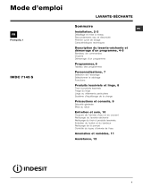 Indesit IWDC 7145 S (FR) Le manuel du propriétaire