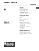 Hotpoint CX65SE9 Le manuel du propriétaire