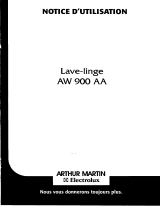ARTHUR MARTIN AW900AA              Manuel utilisateur