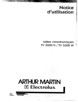ARTHUR MARTIN ELECTROLUX TV3200N Manuel utilisateur