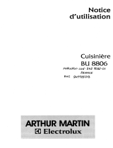ARTHUR MARTIN BU8806W Manuel utilisateur