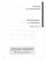 ARTHUR MARTIN AR2121S Manuel utilisateur