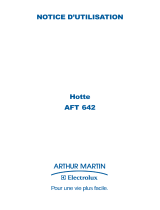 ARTHUR MARTIN ELECTROLUX AFT642N Manuel utilisateur
