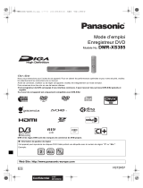 Panasonic DMRXS385EG Le manuel du propriétaire