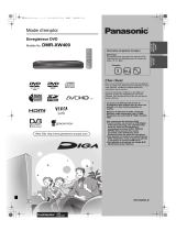 Panasonic DMRXW400 Le manuel du propriétaire