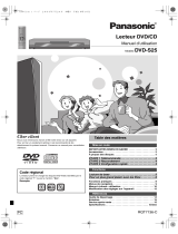 Panasonic DVDS25 Le manuel du propriétaire
