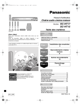 Panasonic SCHT17 Le manuel du propriétaire