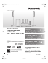 Panasonic SCHT730 Mode d'emploi