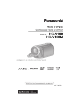 Panasonic HCV100EF Le manuel du propriétaire