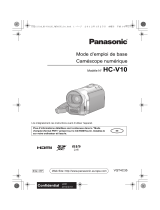 Panasonic HC-V10 Le manuel du propriétaire
